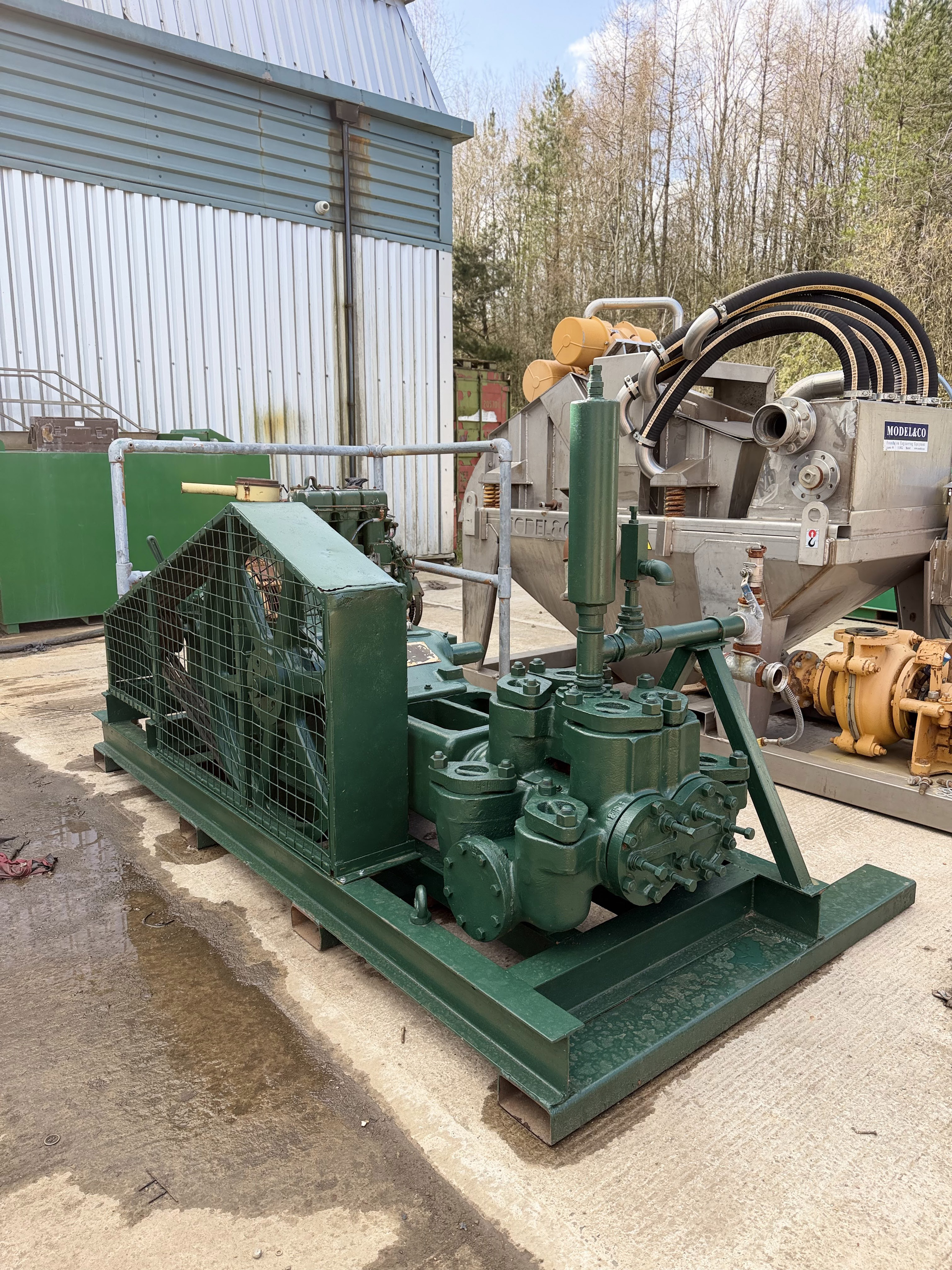 Gardner Denver 5 x 6 Duplex Mud Pump Lister Engine