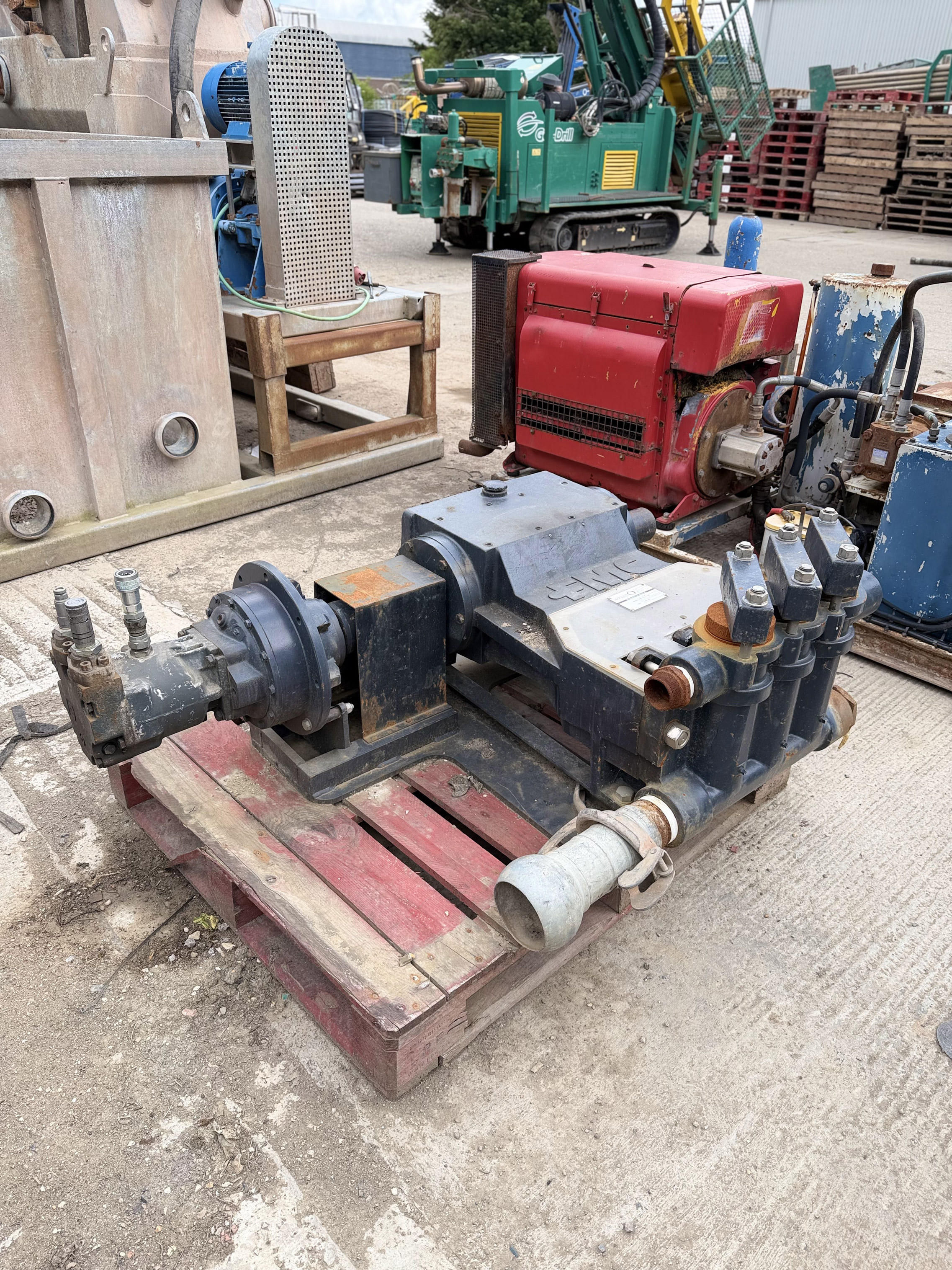 Two FMC M1224 Mud Pumps: 1 Rebuilt, 1 Rebuild Required