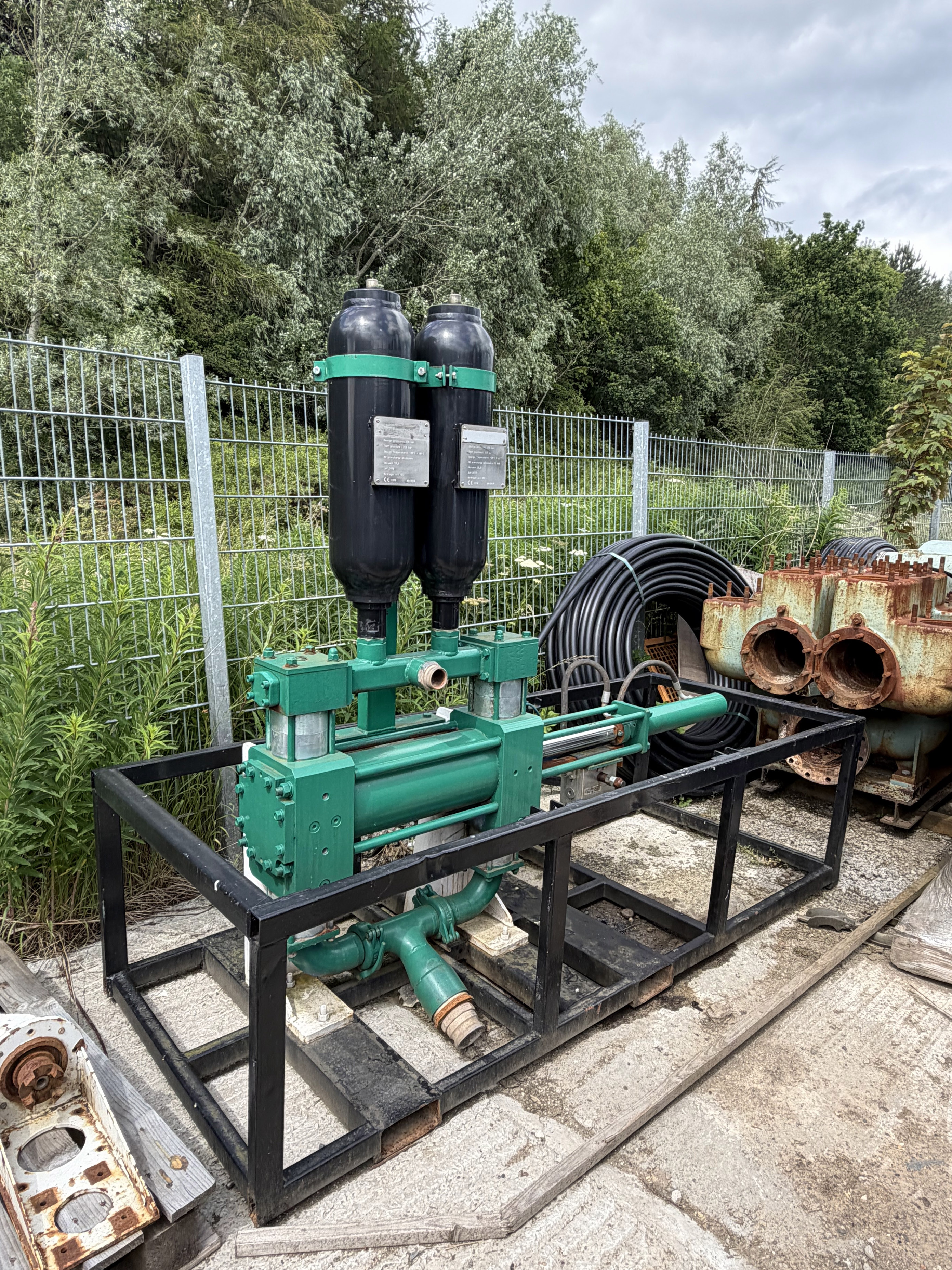 STA T60H Horizontal Double Acting Piston Mud Pump